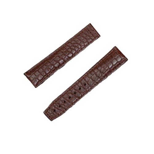 LMPVPDGADZ 20 mm 21 mm Uhrengürtel aus Leder, passend for Maurice Lacroix MASTERPIECE LES CLASSIQUES PONTOS Uhrenarmband(Brown round texture,20mm) von LMPVPDGADZ