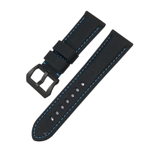 LMPVPDGADZ 22mm 24mm 26mm Nylon Textur Carbon Fiber Armband Fit for Panerai Fit for Luminor PAM1312 441 Schwarz armband Armband(Smokey Mauve,22mm) von LMPVPDGADZ