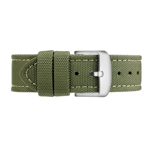LMPVPDGADZ 22mm24 passend for Breitling Nylon-Uhrenarmband Super Ocean Series Nylonband alle(Army green sk,22mm) von LMPVPDGADZ
