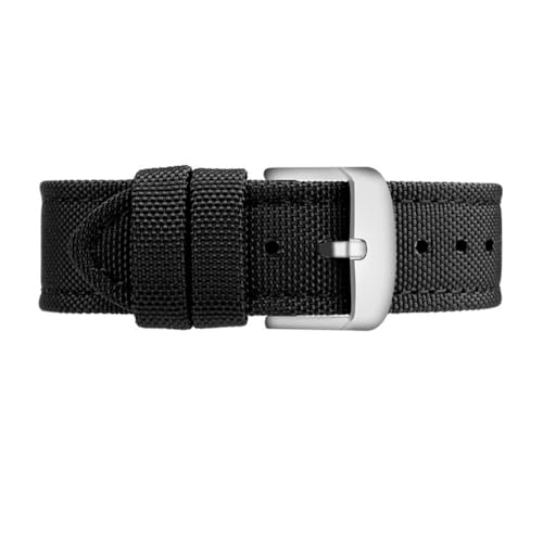 LMPVPDGADZ 22mm24 passend for Breitling Nylon-Uhrenarmband Super Ocean Series Nylonband alle(Black sk,22mm) von LMPVPDGADZ