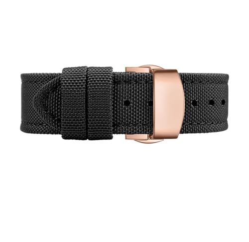 LMPVPDGADZ 22mm24 passend for Breitling Nylon-Uhrenarmband Super Ocean Series Nylonband alle(Rose Butterfly,20mm) von LMPVPDGADZ