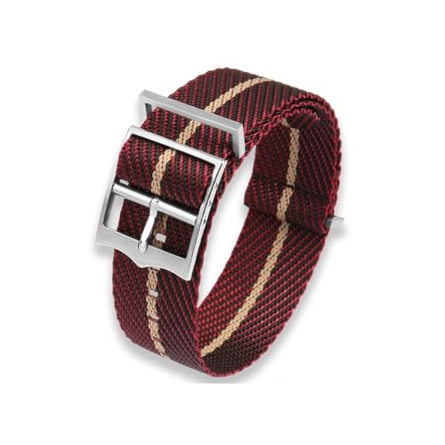 LMPVPDGADZ Gewebtes Armband, geeignet for Tudor Black Bay/Fit for Omega/Fit for Rolex/Fit for Seiko/Nylonarmband, 20 mm, 22 mm, Armbänder, Uhrenzubehör(A23 sk,22mm) von LMPVPDGADZ