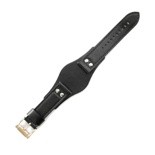 LMPVPDGADZ Leder-Uhrenarmbänder passend for Fossil Ch2564 Ch2565 Ch2891 FS4812 FS5068 Armband 22 mm(Blue White) von LMPVPDGADZ