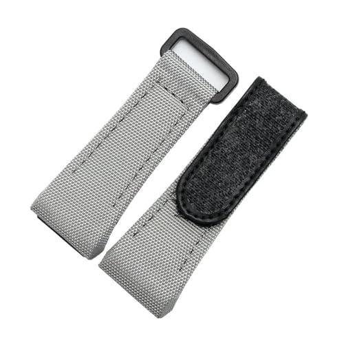 LMPVPDGADZ Nylon-Armband, passend for Richard Mille RM011 RM3502 RM056, Canvas-Uhrenarmband, Armbanduhren, Oramge-Rot-Schwarz-Band(Green black clasp) von LMPVPDGADZ