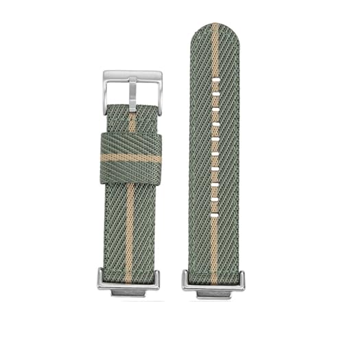 LMPVPDGADZ Nylon Canvas Uhrenarmband passend for CASIO DW5600 GWb5600 GWM5610 GM5600 Blau Schwarz Grau Rot Cyan Khaki Herrenarmband Silber Adapter(Cyan beige-S,GWM5610) von LMPVPDGADZ