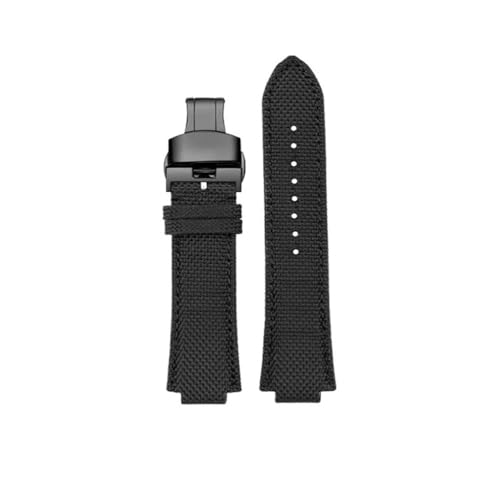 LMPVPDGADZ Nylonarmband, passend for C-asio Watch Steel Heart Gst-b400ad-1a4, modifiziertes Canvas-Herren-Accessoires-Armband(Yellow) von LMPVPDGADZ