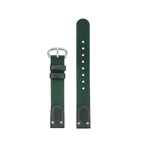 LMPVPDGADZ Passend for Armani Full Star Nylonarmband AR1925 1926 1681 AR11356 Damenarmband 14 mm Rosa/Khaki/Schwarz/Grün(Green,14mm) von LMPVPDGADZ