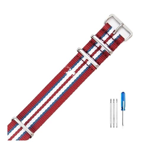 LMPVPDGADZ Passend for Daniel, passend for Wellington, passend for Tissot, passend for Rolex Water Ghost, passend for Citizen, passend for Seiko, elastisches Nylon-Uhrenarmband, 18 20 22 mm(Seven Red, LMPVPDGADZ Passend for Daniel, passend for Wellington, passend for Tissot, passend for Rolex Water Ghost, passend for Citizen, passend for Seiko, elastisches Nylon-Uhrenarmband, 18 20 22 mm(Seven Red, von LMPVPDGADZ