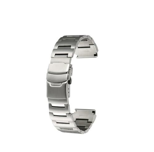 LMPVPDGADZ Passend for SEIKO Nr. 5 Uhrenarmband Red Toothed Water Ghost Little Monster SRP307 313 SKX779 SKX781 Armband Edelstahl-Kettenarmband(Silver) von LMPVPDGADZ