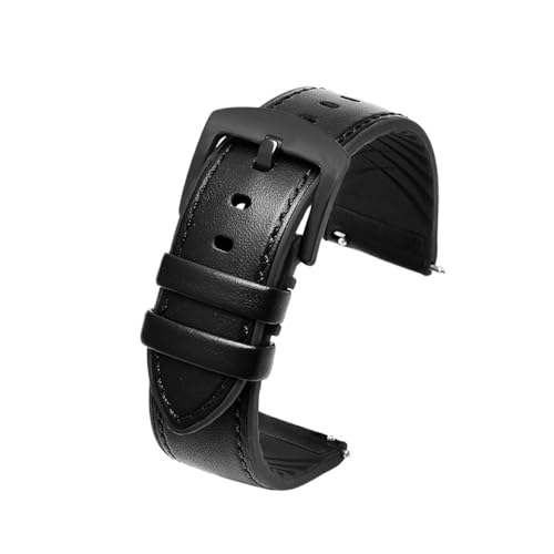 LMPVPDGADZ Silikonarmband passend for Armani Ar1970 2447 2448 60013 60003 Serie Band passend for Huawei Universal-Uhrenzubehör22(Apricot tail bk) von LMPVPDGADZ