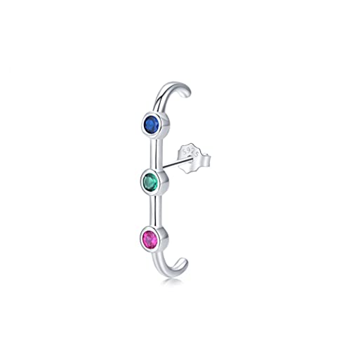 1pc Regenbogen farbenfrohe Dangle Ohrring Drop Ohrringe für Frauen Hochzeit Schmuck Schmuck von LMRJHAZ