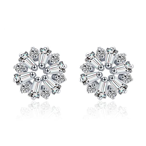 32 Stil 100% Herzen klares türkisfarbenes Gestüt Ohrringe für Frauen Hochzeit feiner Schmuck von LMRJHAZ