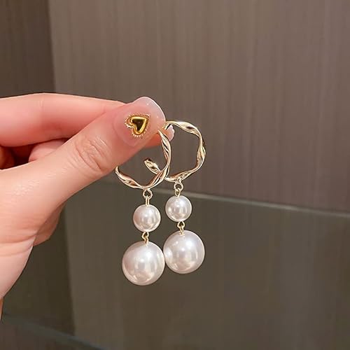 Buntes Perlenohrringe für Frauen Ohrringe Schmuck Geburtstag Geschenk Buntes Perlenohrringe für Frauen Ohrringe Schmuck Geburtstag Geschenk von LMRJHAZ