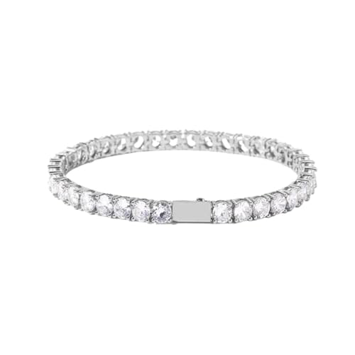 LMRJHAZ 18K Gold GRA zertifiziertes Moissanit -Tennisarmband, runder brillanter Schnitt, Braut- und Hochzeit Schmuck LMRJHAZ 18K Gold GRA zertifiziertes Moissanit -Tennisarmband, runder brillanter Schnitt, Braut- und Hochzeit Schmuck von LMRJHAZ