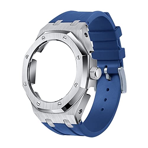 LMRJHAZ 5rd Kit Silicon Watch Band Gurt Metal Beprenzmodelle für GA2100/GA2110, Herren Uhrenmodding -Ersatzzubehör, Case Band with Tools von LMRJHAZ