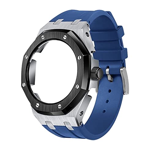 LMRJHAZ 5rd Kit Silicon Watch Band Gurt Metal Beprenzmodelle für GA2100/GA2110, Herren Uhrenmodding -Ersatzzubehör, Case Band with Tools von LMRJHAZ