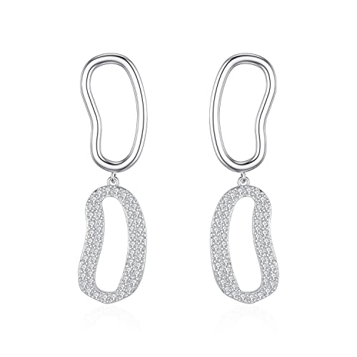 LMRJHAZ Damen-Ohrringe, Retro-Schmuck, hängende Ohrringe, elegante und exquisite Abschlussball-Bankett-Ohrringe, High-End-Ohrringe von LMRJHAZ