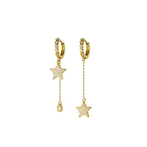 LMRJHAZ Einzigartige romantische Quastenstar-Drop-Ohrringe Ladies Fashion Party Hochzeit exquisite Schmuck High-End-Ohrringe von LMRJHAZ