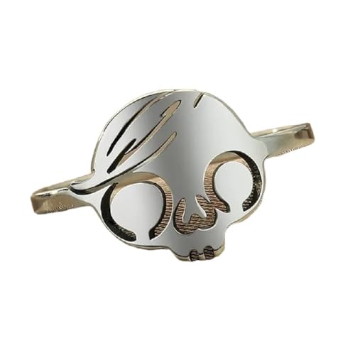 LMRJHAZ Frauenschmuck Neues 2025 Stylish und Laser Edelstahl Daumen Ring Frauen Muschelringe Index Finger Ring Jubiläum für Geschenk mit für Sie Schmuck Modeaccessoires kreative Geschenk Jewlery von LMRJHAZ