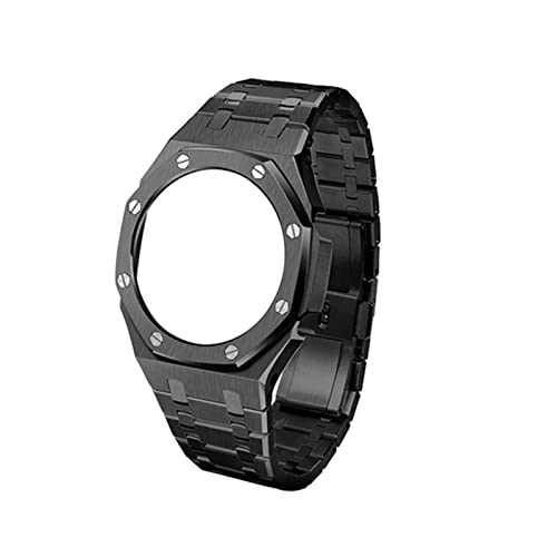 LMRJHAZ Für Herren GA2100/GA-2110 3rd All Metal Watch Band Gurt Griemen Ersatzzubehör Uhrengurt von LMRJHAZ