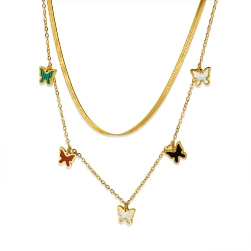 LMRJHAZ Halskette mit Anhänger, Kette für Herren und Damen, Schmuck, Halskette, Stern-Mond-Anhänger für Damen, Einheitsgröße von LMRJHAZ