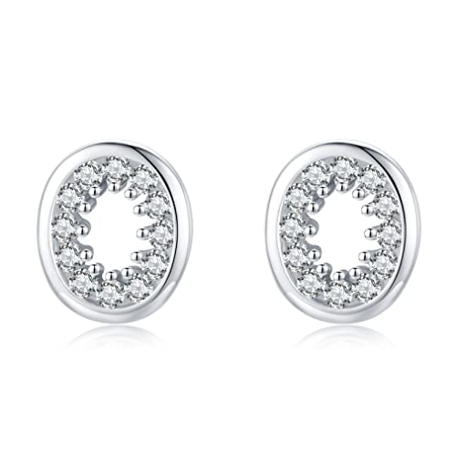 LMRJHAZ Heart Stars Kreis Ohrringe für Frauen Hochzeit fein Schmuck von LMRJHAZ