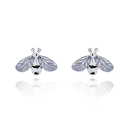 LMRJHAZ Interessante Bieneninsektenstierohrringe - 3 Farb Vintage Hawaiian Bohemian niedliche Design Frauen Gestüt für Geburtstag Hochzeitsfeier Juwely Girls Geschenk, Silber Ui von LMRJHAZ