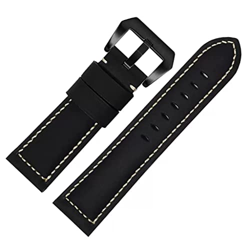 LMRJHAZ Leder Uhrengurt Männer 22 24 mm (D, 20mm) von LMRJHAZ