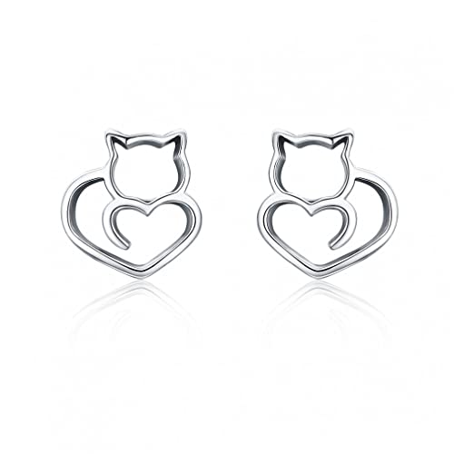 LMRJHAZ Ohrringe echte asymmetrische Herz -Reifen -Ohrringe für Frauen Ohrringgeschenk LMRJHAZ Ohrringe echte asymmetrische Herz -Reifen -Ohrringe für Frauen Ohrringgeschenk von LMRJHAZ