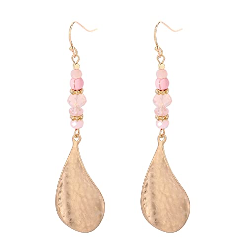 LMRJHAZ Ohrringe für Frauen, Reifen und Loops Modeohrringe farbenfrohe Ohrringe Ethnische Retro -Kristallblattohrringe 925 Reifenohrringe für Frauen von LMRJHAZ