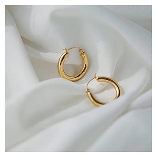 LMRJHAZ Retro-Hoop-Ohrringe für Frauen Persönlichkeit Französische Modeohrschnallen High-End-Ohrringe von LMRJHAZ