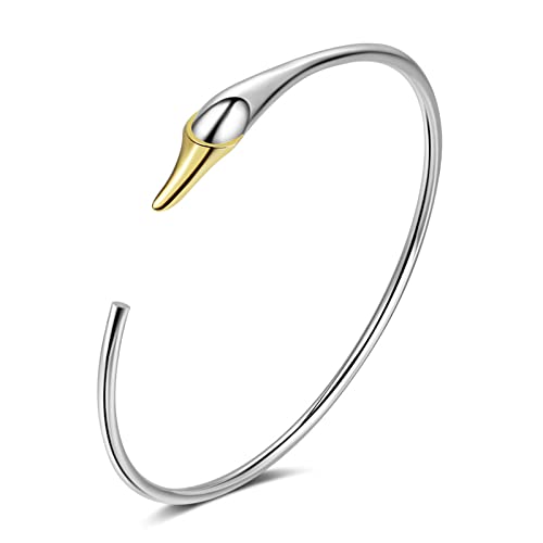 LMRJHAZ Tagesgeschenke Mädchen Schwan Armreifen für Frauen Armbandmanschette Armbänder von LMRJHAZ