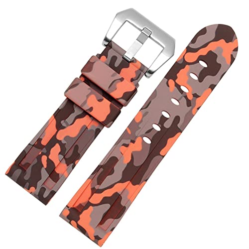 LMRJHAZ Überwachungsband aus Silikon für PAM111 386 441 Armband der Serie 20 mm 22 mm 24 mm 26 mm Camouflage Sport wasserdicht LMRJHAZ Überwachungsband aus Silikon für PAM111 386 441 Armband der Serie 20 mm 22 mm 24 mm 26 mm Camouflage Sport wasserdicht von LMRJHAZ