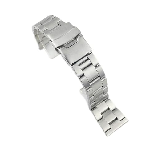 LMRJHAZ Wachgurt Edelstahl Uhrenband Metal Massive Männer -Armband -Accessoires 18mm 20 mm 22 mm 24 mm 26 mm /22 mm/schwarz von LMRJHAZ
