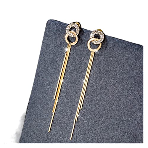 Quastenohrringe von Ohrringen weibliche lange Modeohrringe elegante exquisite Frauen High-End-Ohrringe von LMRJHAZ