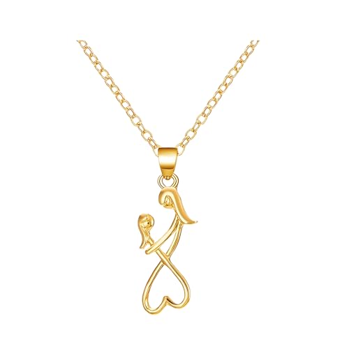 LMRJHAZM 925 Sterling Silber Umarmung Halskette für Frauen Männer umarmen Anhänger Halskette für Paarliebhaber, die Unendlichkeitssymbol Halsketten umarmt und Küsse Halskette Halsketten von LMRJHAZM