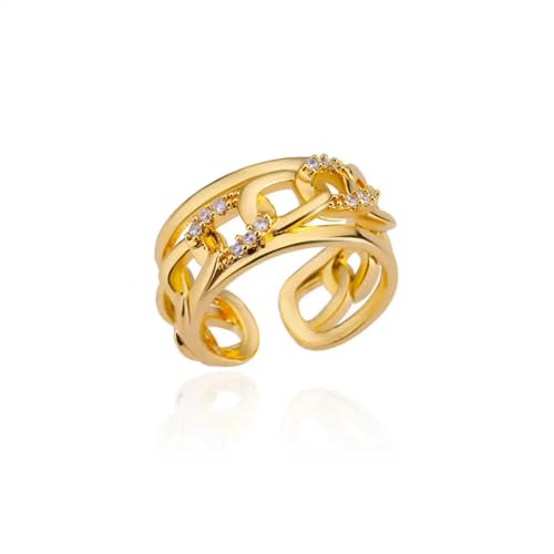 LMRJHAZM Accessoires Ringe Ring Schmuck Frauen Männer Kristall Stein Regenbogenringe für Frauen Hochzeit Paar Ring von LMRJHAZM