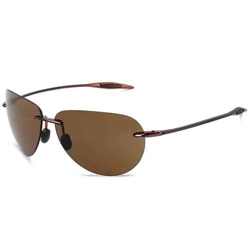 LMRJHAZM Herren-Sonnenbrille, klassisch, UV400, modisch, Fahrsport, unzerbrechlich, randlos, oval, für Damen LMRJHAZM Herren-Sonnenbrille, klassisch, UV400, modisch, Fahrsport, unzerbrechlich, randlos, oval, für Damen von LMRJHAZM