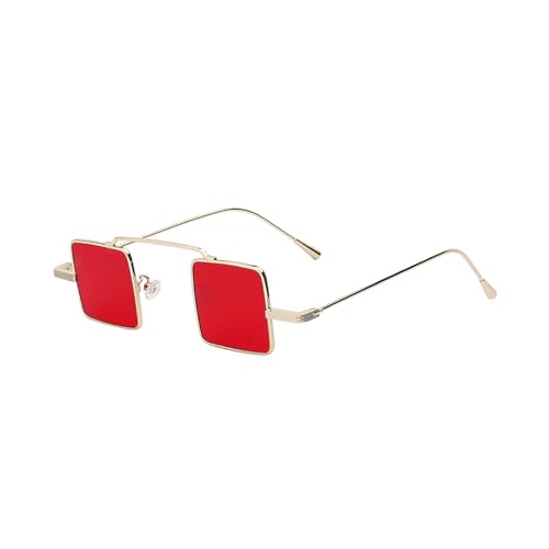 LMRJHAZM Kleine Steampunk-Sonnenbrille aus Metall, für Herren und Damen, UV400 LMRJHAZM Kleine Steampunk-Sonnenbrille aus Metall, für Herren und Damen, UV400 von LMRJHAZM