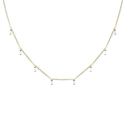 LMRJHAZM Kronleuchter Sterne Mond real für Frauen Schmuck Perle Phantasie Diamantkette Halskette Halskette Licht von LMRJHAZM