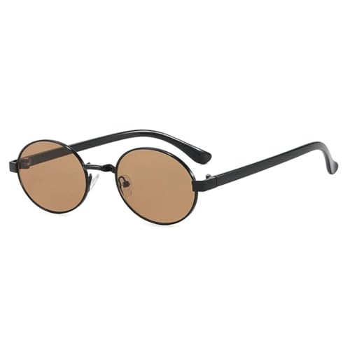 LMRJHAZM Luxuriöse Retro-Sonnenbrille, klein, oval, für Damen und Herren, Punk, trendig, für Reisen, Autofahren, Angeln, UV400 LMRJHAZM Luxuriöse Retro-Sonnenbrille, klein, oval, für Damen und Herren, Punk, trendig, für Reisen, Autofahren, Angeln, UV400 von LMRJHAZM