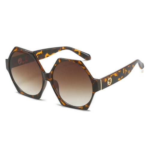 LMRJHAZM Modische grüne sechseckige Sonnenbrille für Damen, mit Nieten, Brillen, Herren, Sonnenbrille, Damen, UV400 LMRJHAZM Modische grüne sechseckige Sonnenbrille für Damen, mit Nieten, Brillen, Herren, Sonnenbrille, Damen, UV400 von LMRJHAZM
