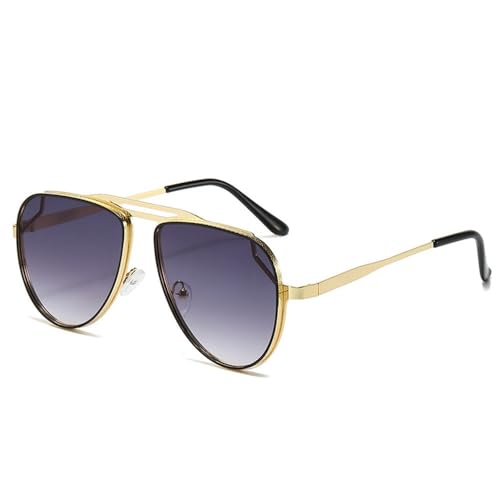 LMRJHAZM Retro Klassische Metall-Sonnenbrille für Herren und Damen, modische Schattierungen, Outdoor, Autofahren, UV400 LMRJHAZM Retro Klassische Metall-Sonnenbrille für Herren und Damen, modische Schattierungen, Outdoor, Autofahren, UV400 von LMRJHAZM