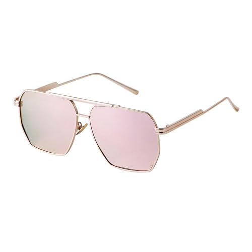 LMRJHAZM Retro Metall Übergroße Sonnenbrille für Damen Herren Vintage Klassisch Grün Sonnenbrille UV400 Schattierungen LMRJHAZM Retro Metall Übergroße Sonnenbrille für Damen Herren Vintage Klassisch Grün Sonnenbrille UV400 Schattierungen von LMRJHAZM