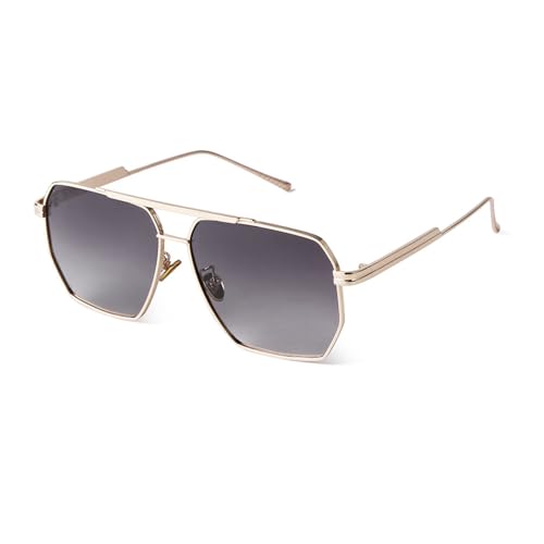 LMRJHAZM Retro Metall Übergroße Sonnenbrille für Damen Herren Vintage Klassisch Grün Sonnenbrille UV400 Schattierungen LMRJHAZM Retro Metall Übergroße Sonnenbrille für Damen Herren Vintage Klassisch Grün Sonnenbrille UV400 Schattierungen von LMRJHAZM