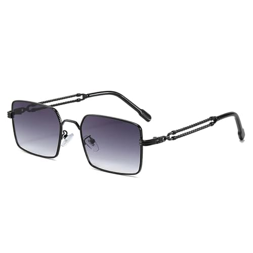 LMRJHAZM Retro Metallrahmen Damen Luxus Sonnenbrille UV400 Fashion Gradient Herren von LMRJHAZM