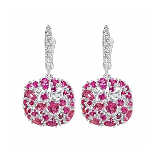 LMRJHAZM Rote Ohrringe für Frauen, Tanzohrringe Schmuck High-End-Ohrringe von LMRJHAZM