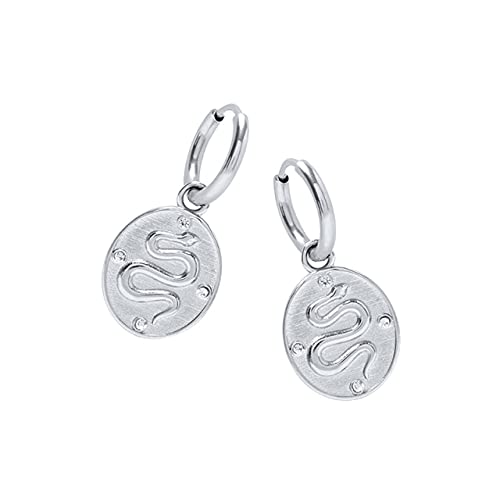 LMRJHAZM Schlangenohrohrringe für Frauen kleine durchdringende Ohrringohren Schmuck Pendientes von LMRJHAZM