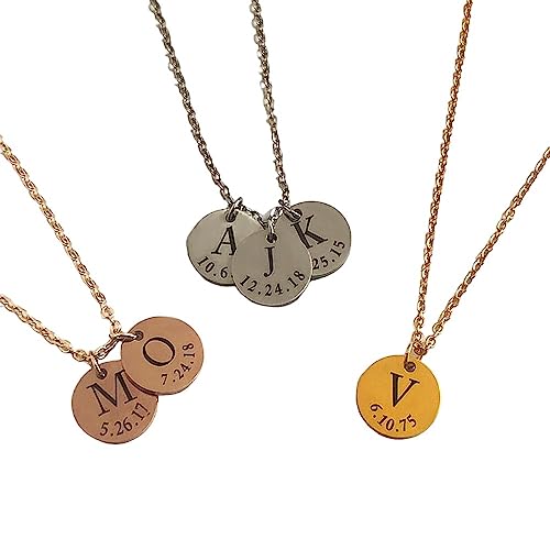 LMRJHAZM Schmuck Neue 2024 DIY Tiny Gold Initial Halskette Gold Farbbrief Halskette Initialen Initialen Name Halsketten Anhänger Modeschmuck für Frauen Mädchen Geschenkmodebehörungen kreatives von LMRJHAZM