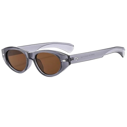 LMRJHAZM Sonnenbrille mit UV400-Schutz, kleine ovale Nieten, für Damen, Herren, Outdoor-Sport und Autofahren LMRJHAZM Sonnenbrille mit UV400-Schutz, kleine ovale Nieten, für Damen, Herren, Outdoor-Sport und Autofahren von LMRJHAZM